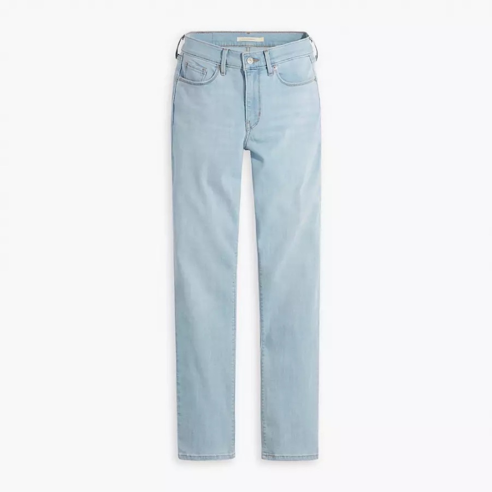 LEVI'S LIGHT WASH CLASSIC STRAIGHT JEANS  6